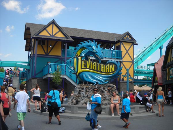 Leviathan Canada Wonderland list top 20 highest roller coaster world Leviathan Canada Wonderland roller coaster